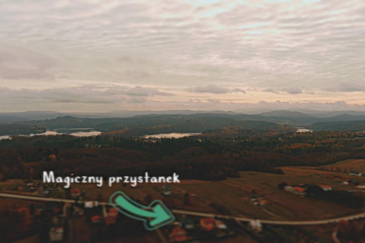 Magiczny Przystanek Apartment Myczkow Bagian luar foto
